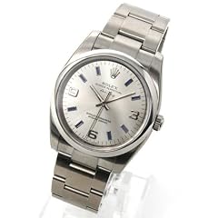 [ロレックス]ROLEX 腕時計 Ref.114200 エアキング シルバー ブルーアラビア Ref.114200 A メンズ [並行輸入品]