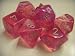 Chessex Borealis Pink with silver 7-Dice Set