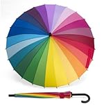 ��MoMA�� Color Wheel Stick Umbrella 24���顼�ۥ����륢��֥�� 83192 Ĺ��