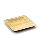 Bamboo Leaf Plate Medium 6 inches 100 count box