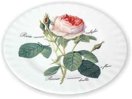 Redoute Rose English Bone China Dessert Plate