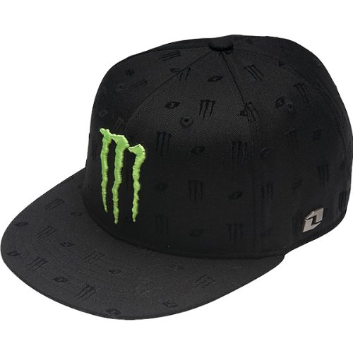 Monster Energy Drink Officially Licensed Luxury Men's Flexfit Hat/Cap Black / Large/XLarge