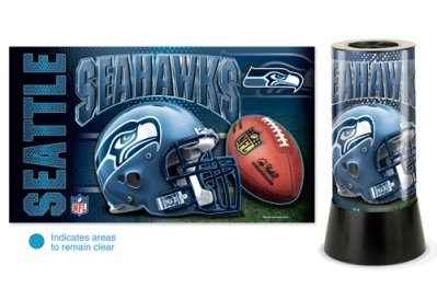 Seattle Seahawks Rotating Lamp