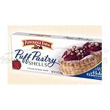 Campbells Pepperidge Farm Dough Puff Pastry Shell -- 144 per case.