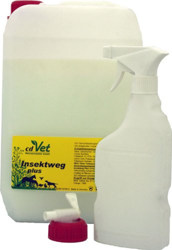 cdVet Naturprodukte 604 Insektweg plus  Kanister mit Hahn und Flasche 5000 ml Preisvergleich