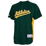 MLB Oakland Athletics Replica Batting Practice Home Jersey