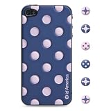 id America iPhone4S,iPhone4用 3D保護シール Cushi Dot Gray csi404GRY id America iPhone4S,iPhone4用 3D保護シール Cushi Dot Gray csi404GRY