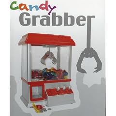 Greifautomat mit steuerbarem Kran f�r S��igkeiten oder kleines Spielzeug / Spielm�nzen werden mitgeliefert / Das Greiferger�t verwandelt das Wohnzimmer zum Jahrmarkt