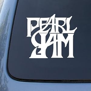 PEARL-JAM-Vinyl-Car-Decal-Sticker-A1629-Vinyl-Color-White