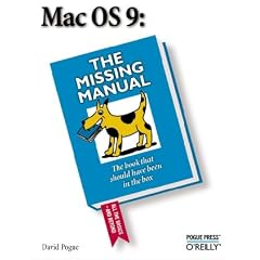 Mac OS 9 : The Missing Manual  (en anglais)