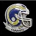 Search : NFL Team Helmet Pin - St. Louis Rams
