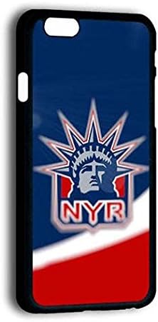 Classic Style Hot Selling Iphone 6 6s 4.7 Inch Case- New York Rangers NHL Logo Hybrid Cover For Teen Boys