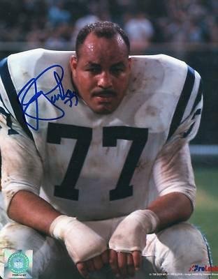 Jim Parker Baltimore Colts Signed 8x10 - Autographed NFL Photos