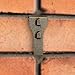 (2 Pack) Brick Clip - Queen Size - For Hanging Wreaths, Garland and Christmas Lights - Superior Holi