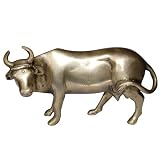 Animal Figurines Brass Cow Statue 5 x 2 x 3 inches