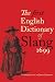 The First English Dictionary of Slang 1699