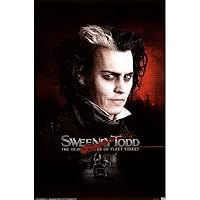 Sweeney Todd Movie (Johnny Depp Face) Poster Print