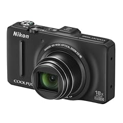 Nikon Coolpix S9300 Digitalkamera (16 Megapixel, 18-fach opt. Zoom, 7,5 cm (3 Zoll) Display, bildstabilisiert, GPS) schwarz