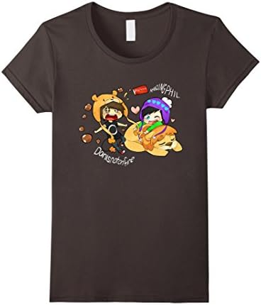 Women's Dan Is Not On Fire T Shirt Small Asphalt