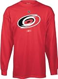 Carolina Hurricanes -Red- Primary Logo Long Sleeve T-Shirt
