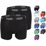 PUMA Homme Basic Boxer Boxershort Lot...