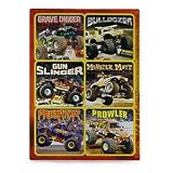 Party Supplies - Monster Jam Sticker Sheets (4)