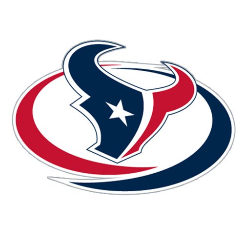 Houston Texans 12-inch Die Cut Window Film