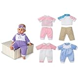 Change My Clothes Baby Doll With 5 Outfits - Girls Toys By Collections Etc
