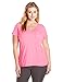 Just My Size Women's Short-Sleeve X-Temp Pocket T-Shirt
