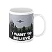 I Want To Believe X-Files TV Show (11 oz)