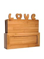 Bambum Set Tabla De Cortar 4 Uds. Tapenade B2441  Beige