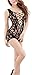AnVei-Nao Women's Sexy Lingerie Lace Tights Bodysuits Stockings Mini Nightwear