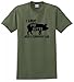 I Like Pig Butts and I Cannot Lie T-Shirt XL Military Green [PPP]