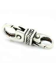 .925 Sterling Silver Clasp or 3mm Chain Trollbeads Style for Bracelet