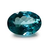 14x10mm Oval Paraiba Apatite Loose Gemstone