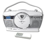 Inovalley Retro Portable CD & MP3 Player with FM Radio