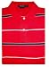 Men's Nautica Polo Shirt Several Sizes Available Red Striped