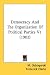 Book Democracy And The Organization Of Political Parties V1 (1902)