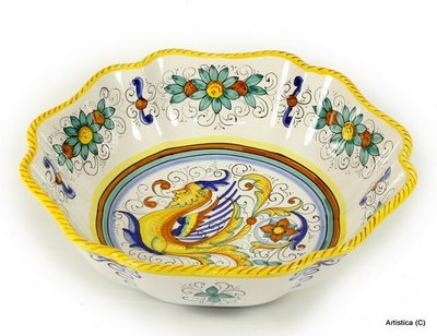 RAFFAELLESCO: Serving Salad/Pasta bowl [#007-RAF]