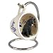 Labrador Retriever Blue Tea Cup Dog Ornament - Black