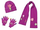KidorableTM Butterfly Gloves and Hat/scarf Set