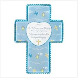 Baby Boy Prayer Cross