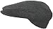 Headchange Made in USA 100% Wool Ivy Scally Cap Black Herringbone Driver Hat