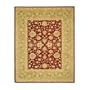 Safavieh AN522D 8-Feet by 10-Feet Anatolia Collection Handmade Hand-Spun Wool Area Rug, Red and Green