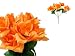 252 Silk Open Roses Wedding Flowers Bouquets