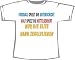 Fußball spielt die Unterschicht, Golf die Mittelschicht, die Elite kann Segelfliegen; T-Shirt weiß, Gr. XL