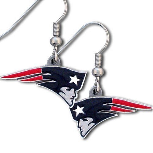 NFL New England Patriots Dangle Earrings