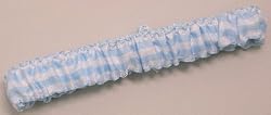 Gingham Garter, Blue