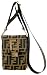 Fendi Brown Nylon Mini Messenger Flap Bag 7VA169-MX7-F0VT4