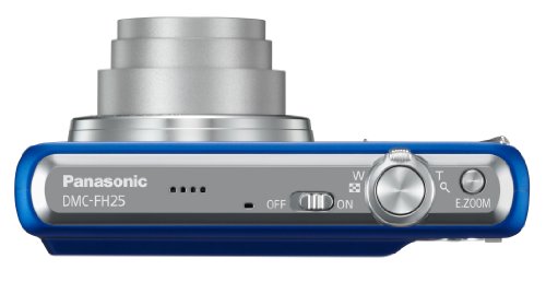 Stabilized Angle Best Compact Digital Cameras Wide Digital  Zoom Camera   Blue Fh25a 